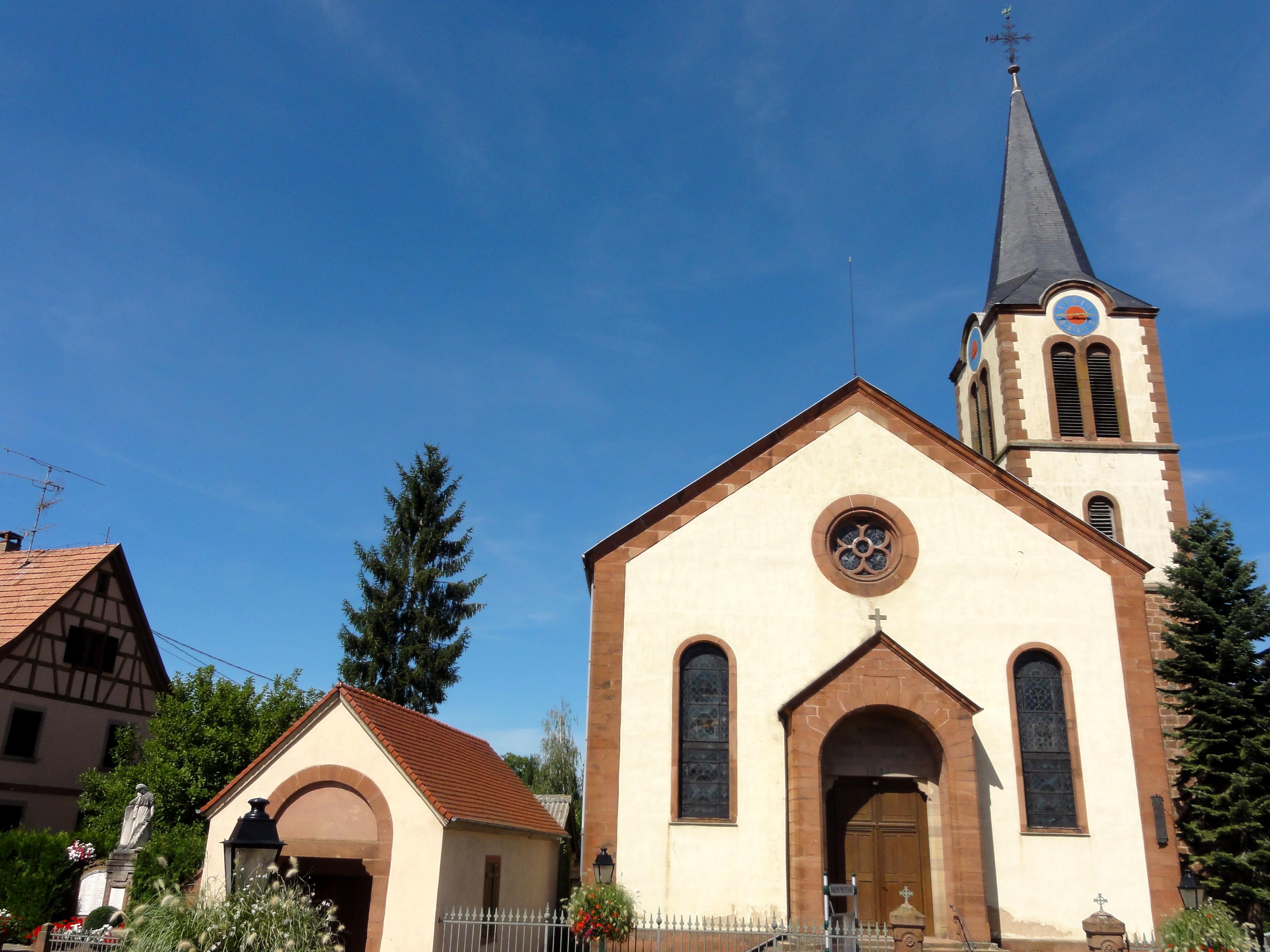 Protestantische Kirche Mulhausen