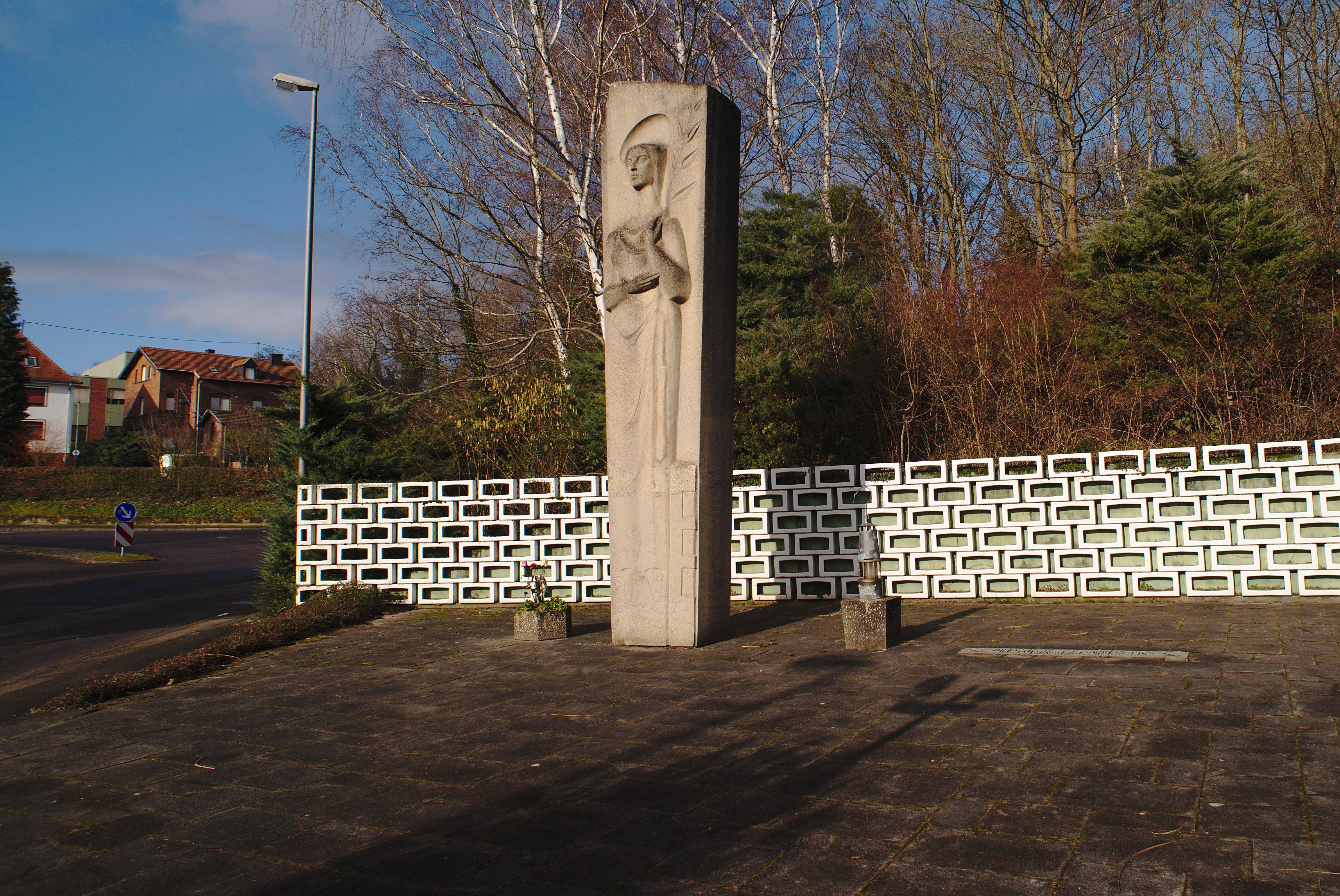 Denkmal Grubenunglück Luisenthal