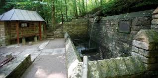 Historische Walddusche