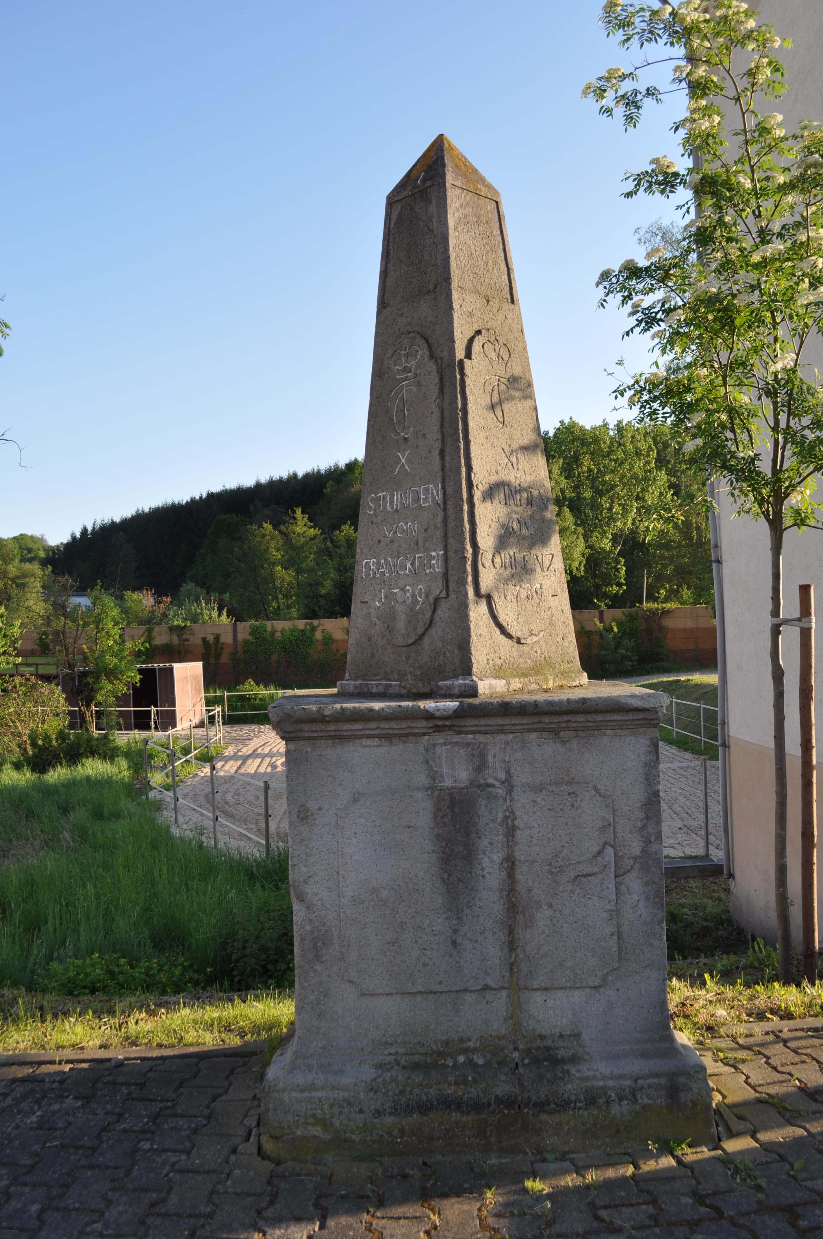 Kurtrierischer Stundenstein