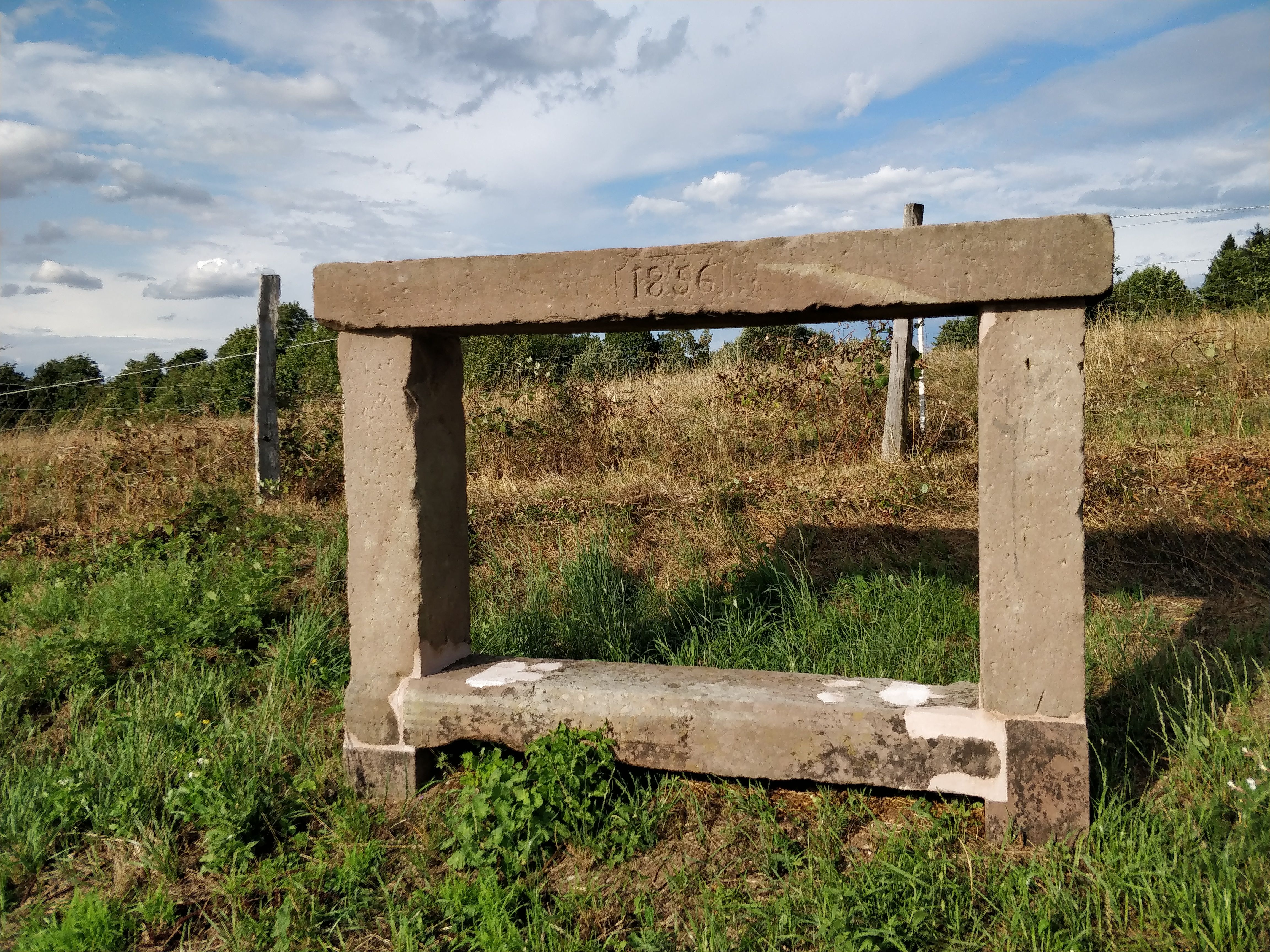 Banc-reposoir napoleonien